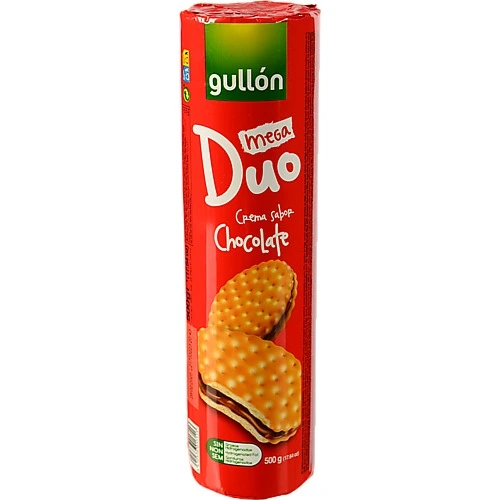 Печиво-сендвіч Chocolate Mega Duo Gullon м/у 500г