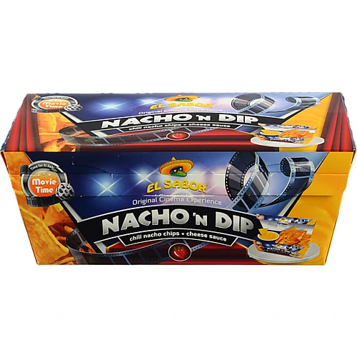 Чіпси EL Sabor 175г movie time начос чілі і сирний соус