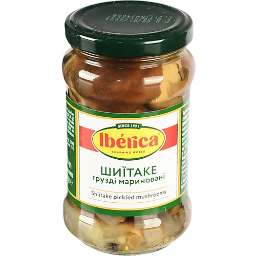 Гриби мариновані Шиїтаке Iberica 280г