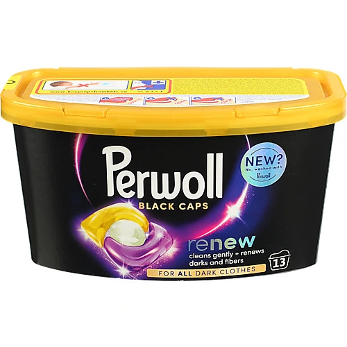 Капсули для прання Perwoll Renew Black Caps 13 шт.