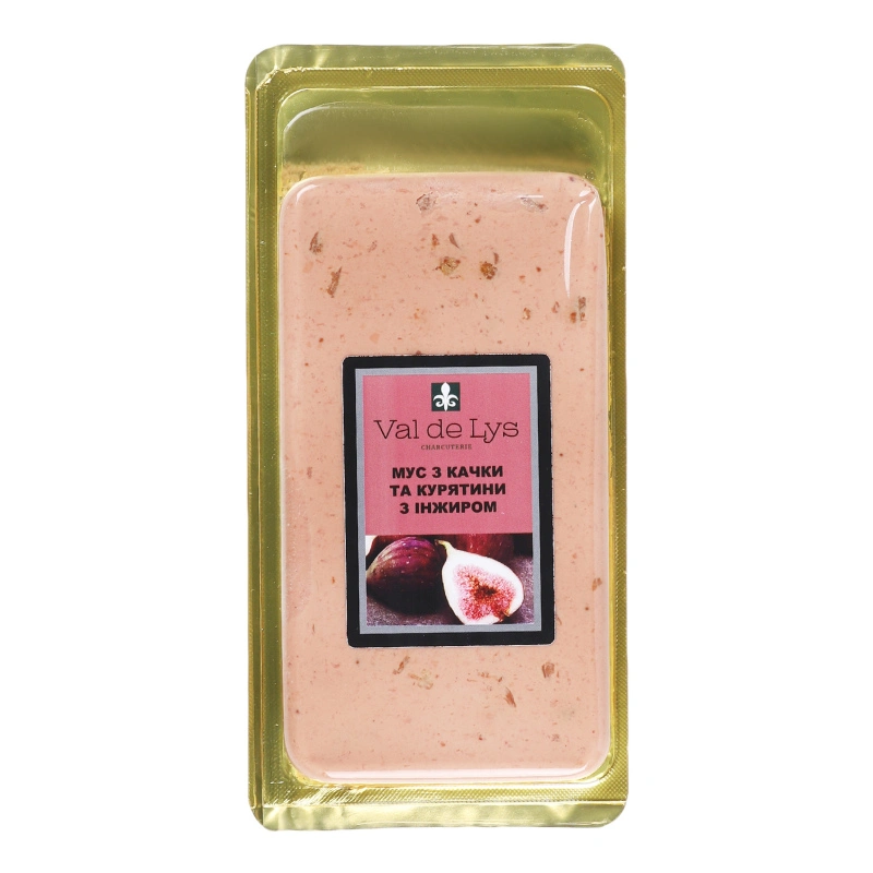 Мус з качки та курятини з інжиром Val de Lys в/у 70г