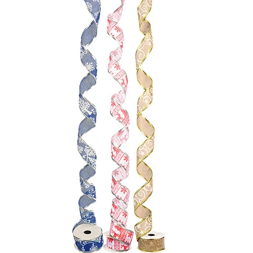 Стрічка декоративна 4cм*2.7м з малюнком багатокольорова