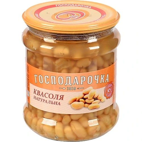 Квасоля натуральна Господарочка с/б 450г