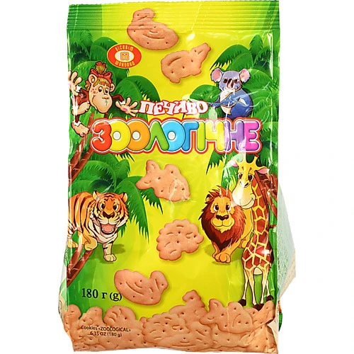 Печиво ХБФ 180г зоологічне