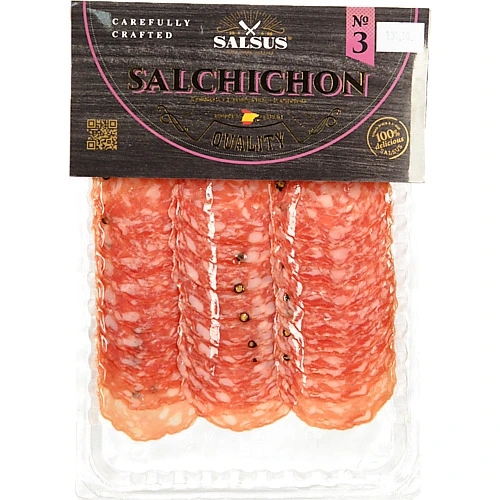 Ковбаса Салчичон Salsus с/в в/у 100г