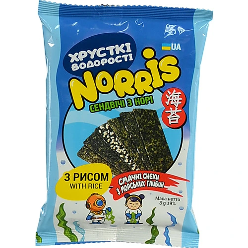 Сендвіч Norris 8г норі з рисом