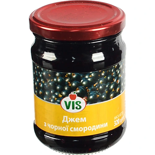 Джем Vis 320г чорна смородина