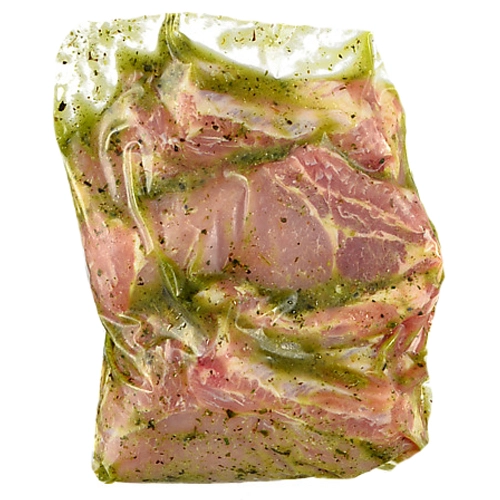 Челогач свинячий у вершково-базиліковому маринаді