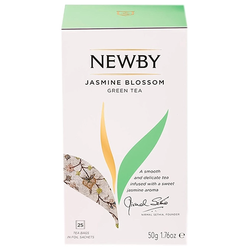 Чай Newby квіти жасміну 25п зелений