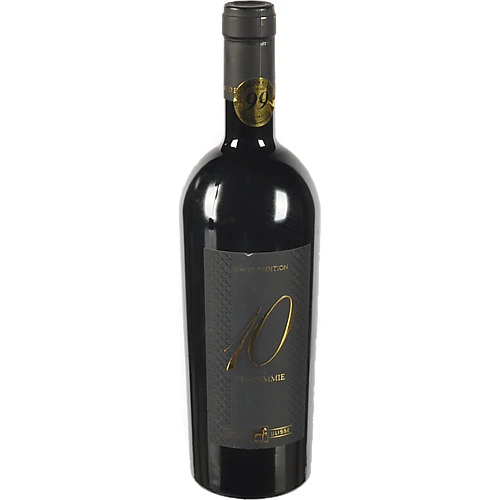 Вино 10 Vendemmie 0.75л лімітованої серії сухе червоне