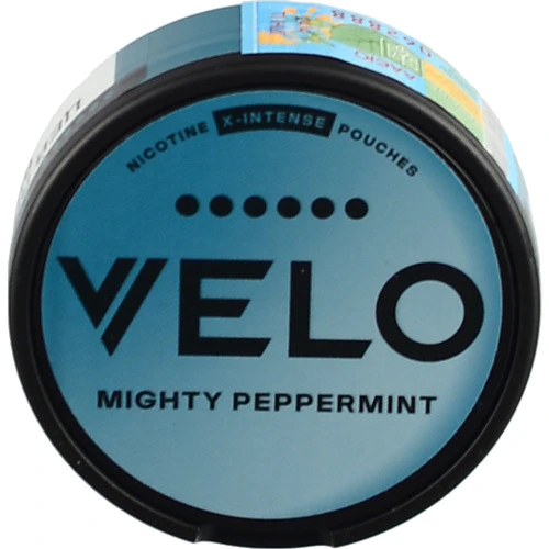 Подушечки нікотиновмісні безтютюнові Mighty peppermint Екстра-інтенсивний Velo 20х0.7г