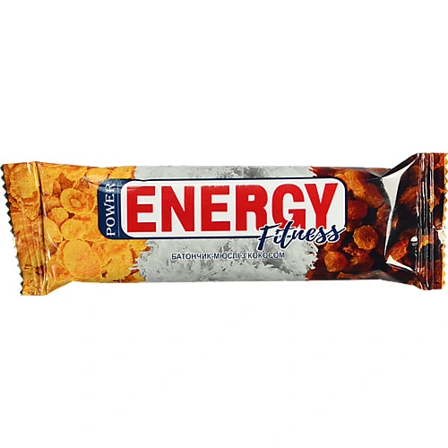 Батончик-мюслі Power Energy 30г кокос