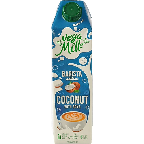 Напій кокосовий з соєю ультрапастеризований Barista edition Vega Milk 950мл
