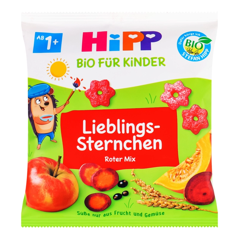 Снек для дітей від 12міс органічний мультизлаковий з фруктово-овочевим міксом Hipp м/у 30г