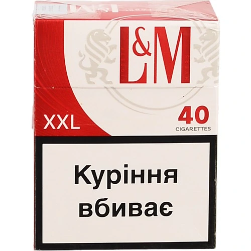 Сигарети L&M Red Label XXL 40шт