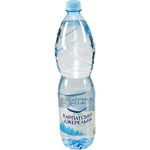 Вода мінеральна негазована Карпатська Джерельна 1,5л