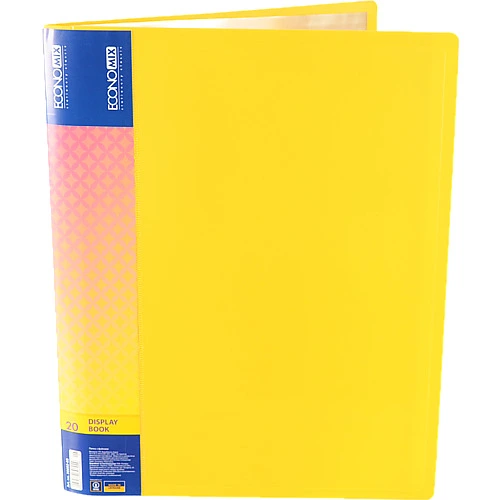 Папка-дісплей  Economix 20 страниц в асорт. E30602