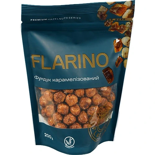 Фундук карамелізований Flarino д/п 200г