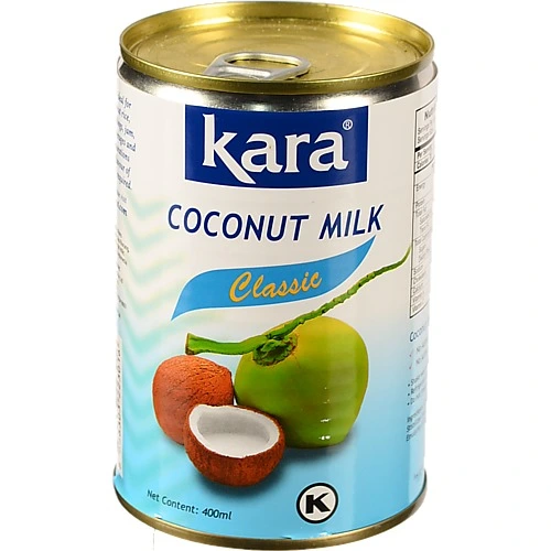 Молоко кокосове 17% Classic Kara з/б 400мл