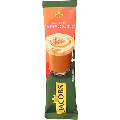 Напій кавовий розчинний Jacobs 3в1 18.7г капучіно