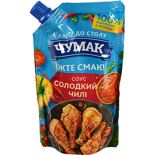 Соус Солодкий Чилі Чумак д/п 200г