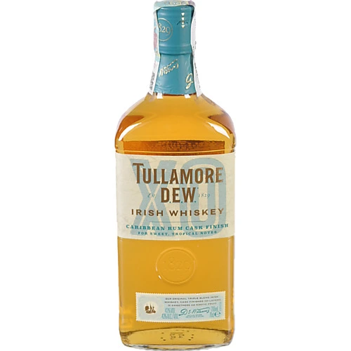 Віскі 0.7л 43% XO Caribbean Rum Cask Finish Tullamore Dew пл