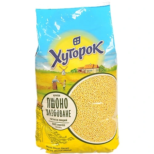 Пшоно шліфоване Хуторок 800г
