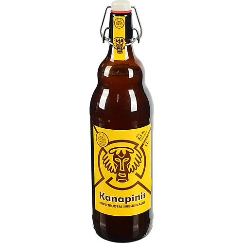 Пиво Kanapinis 1л sviesusis