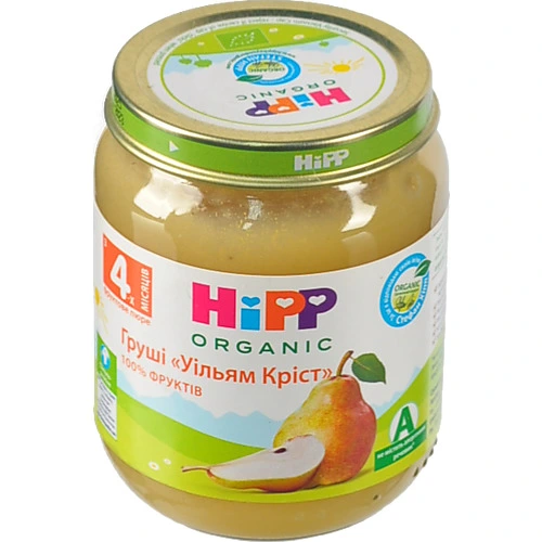 Пюре HiPP 125г груша Вільям Кріст Organic