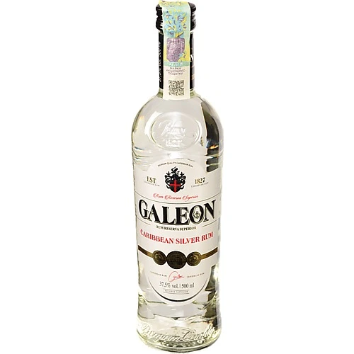 Ром Galeon 0.5л 37.5% Silver