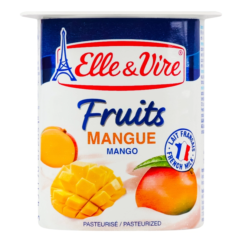 Десерт 2.3% молочний Mango Fruits Elle&Vire ст 125г
