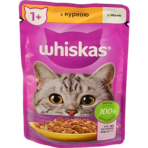 Корм Віскас 85г курка в желе