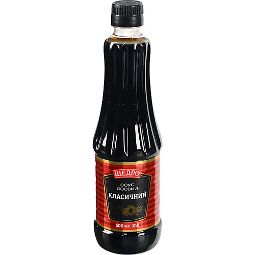 Соус соєвий Щедро 0.5л класичний ПЕТ