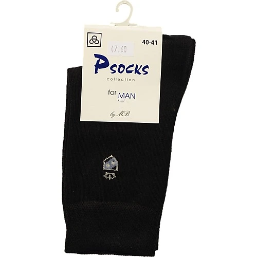 Шкарпетки чол. Psocks лого корона чорні 40-41р.