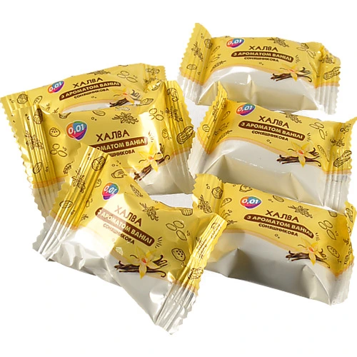 Халва соняшникова, ваніль