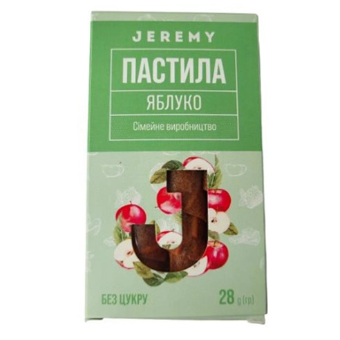 Пастила Jeremy 28г яблуко кокос