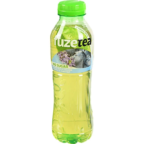 Чай холодний Fuzetea 0.5л зелений лохина лаванда б.цукру