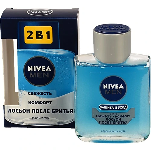 Лосьйон Nivea 100 мл д.гол.for men 2в1 свіж комфі