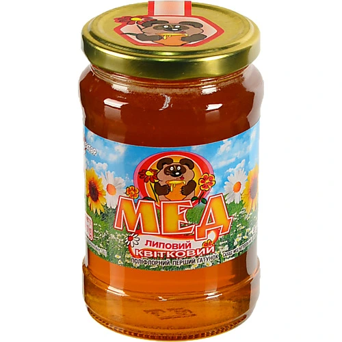 Мед Нектар 400г липовий натуральний квiткове