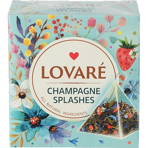 Чай Lovare Champagne Splashes 15 пакетиків