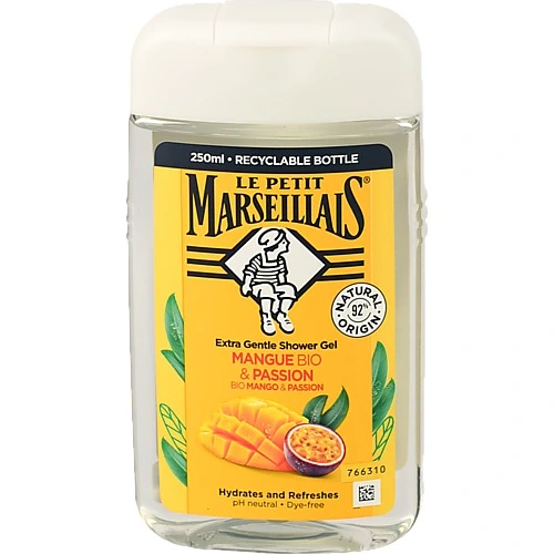 Гель для душу Mango&Passion Bio Le Petit Marseillais 250мл