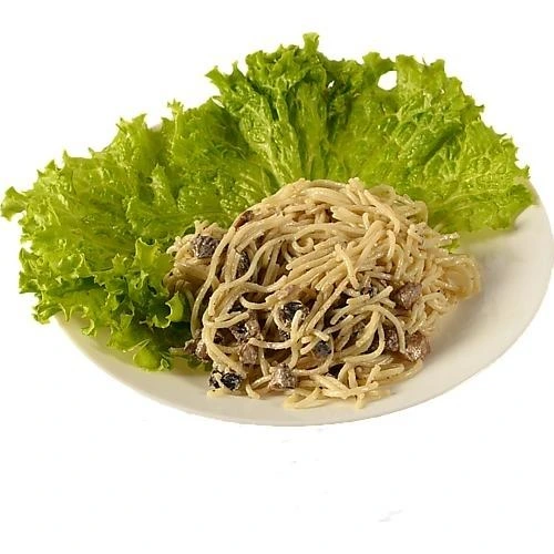 Паста з вершково-грибною підливою