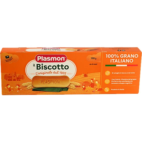 Печиво для дітей від 6міс розчинне Plasmon к/у 120г