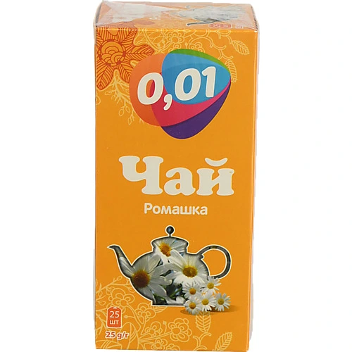 Чай 0.01 25п ромашка