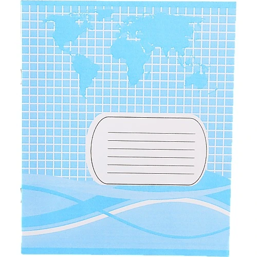 Зошит Поліграфіст 18л клітка два кольори