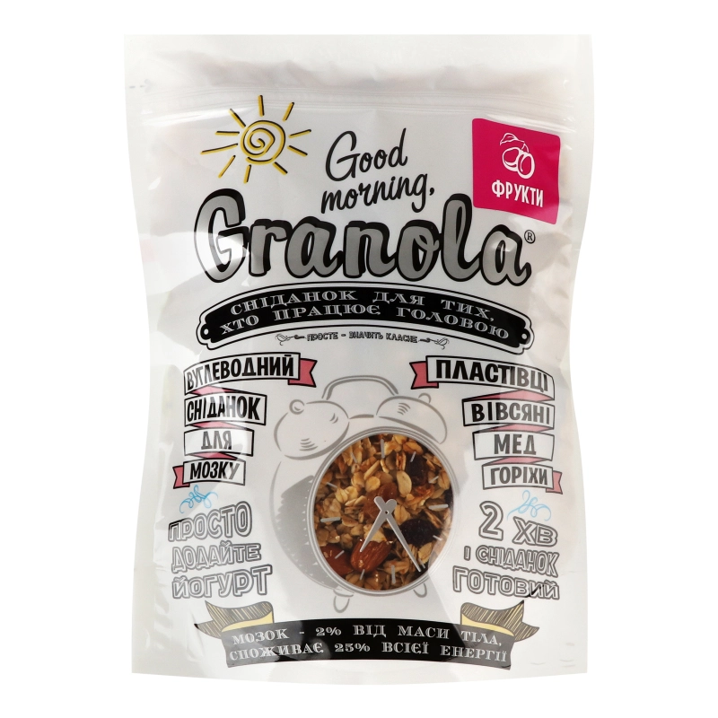 Гранола Фрукти Good morning Granola д/п 330г