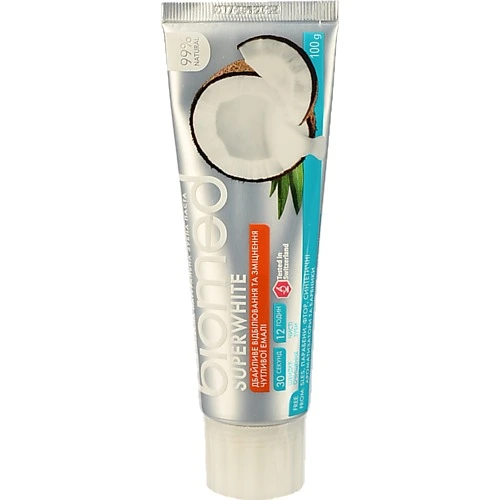 Паста зубна Superwhite Biomed 100г