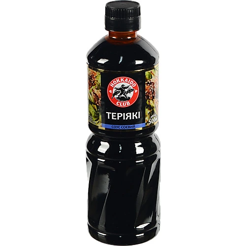 Соус соєвий Теріяки Hokkaido club п/пл 500мл