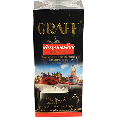 Чай Graff Англійський сніданок 20шт