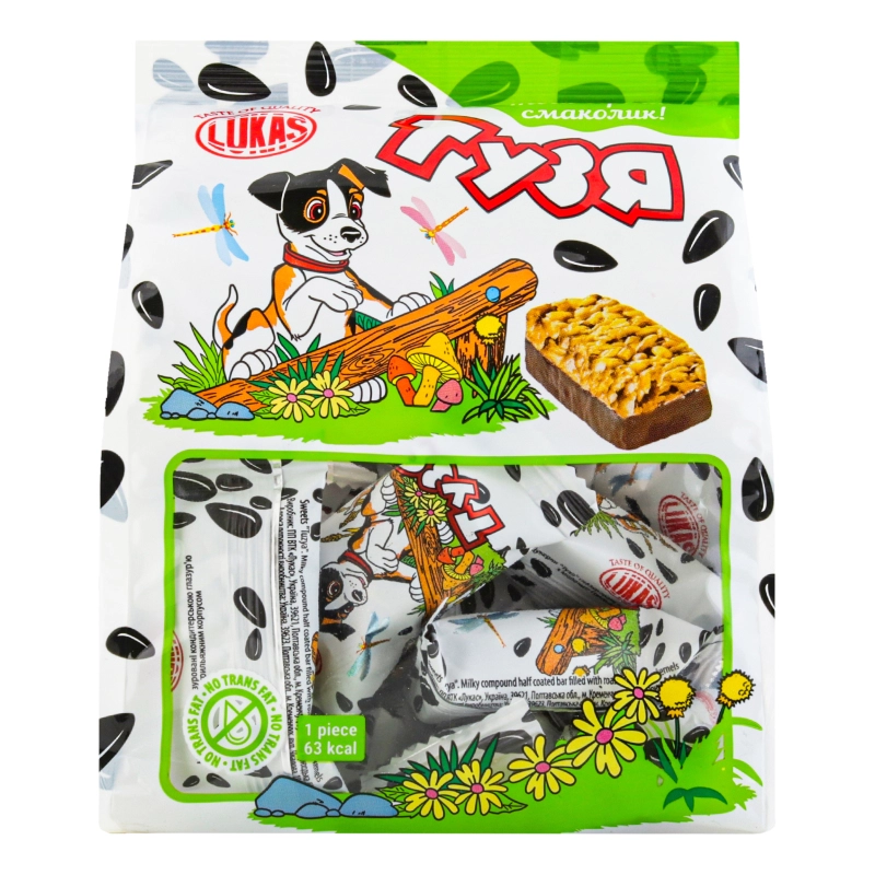 Цукерки глазуровані Тузя Lucas м/у 180г